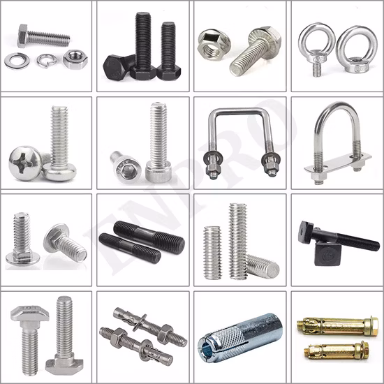 Hex Bolt /Flange Bolt/ Carriage Bolt/Anchor/Bolt and Nut
